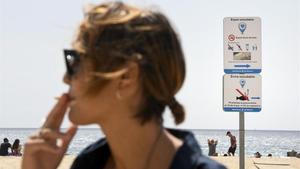 Un 4% de les platges catalanes són ja espais sense tabac