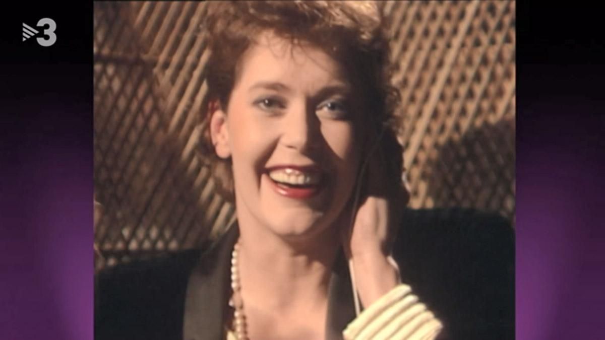 Sylvia Kristel, en ’Àngel Casas Show’ (1985). Sylvia Kristel, en ’Àngel Casas Show’ (1985).