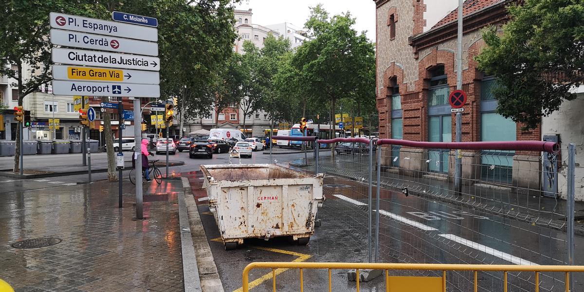 Nuevos cortes de tráfico por obras a partir de este domingo en Barcelona