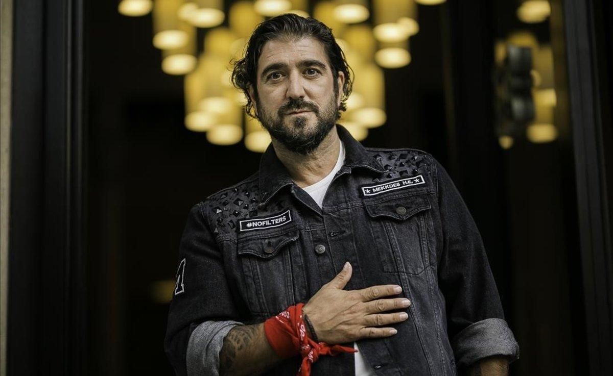 El cantante Antonio Orozco, retratado en Barcelona. El cantante Antonio Orozco, retratado en Barcelona.