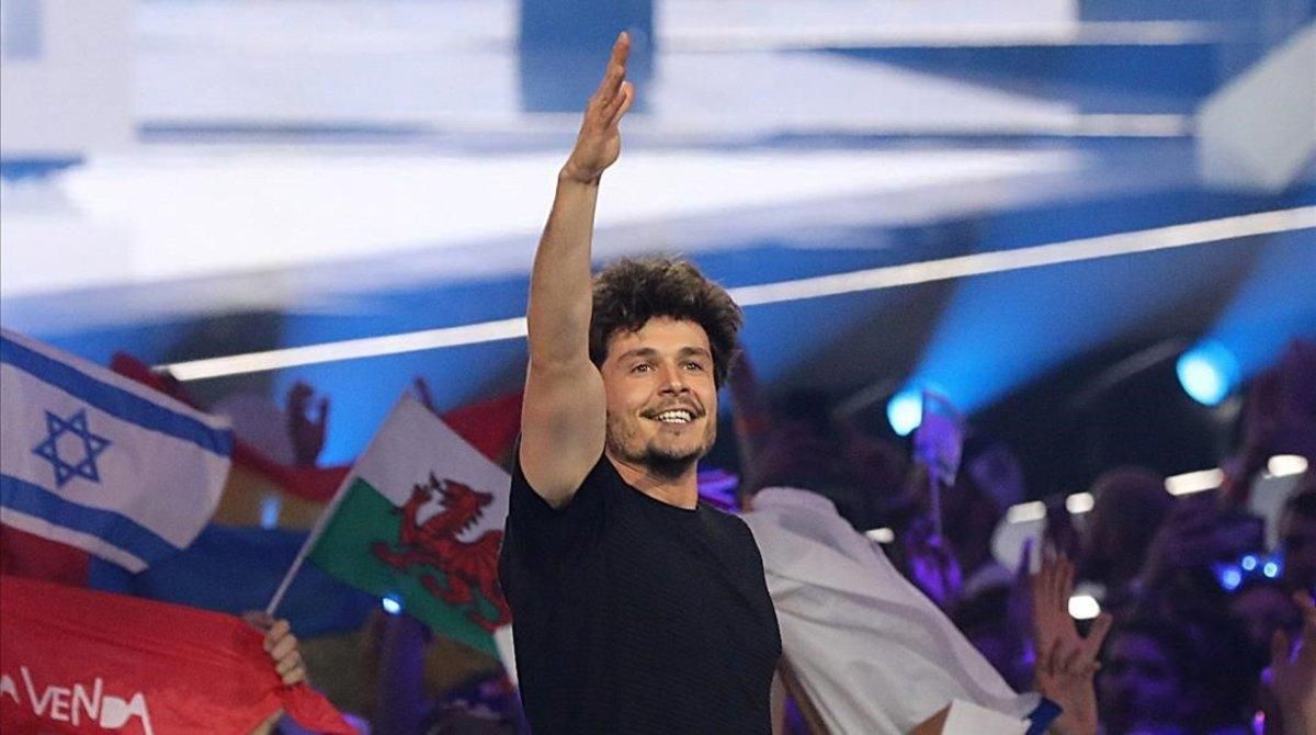 El representante de RTVE, Miki, durante su actuación en Eurovisión 2019. El representante de RTVE, Miki, durante su actuación en Eurovisión 2019.
