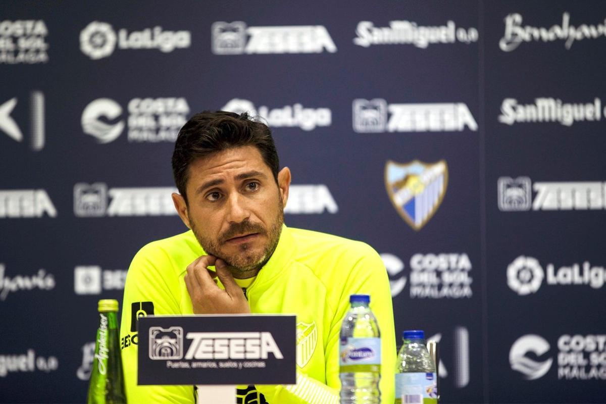 El ex entrenador del Málaga CF, Víctor Sánchez del Almo.