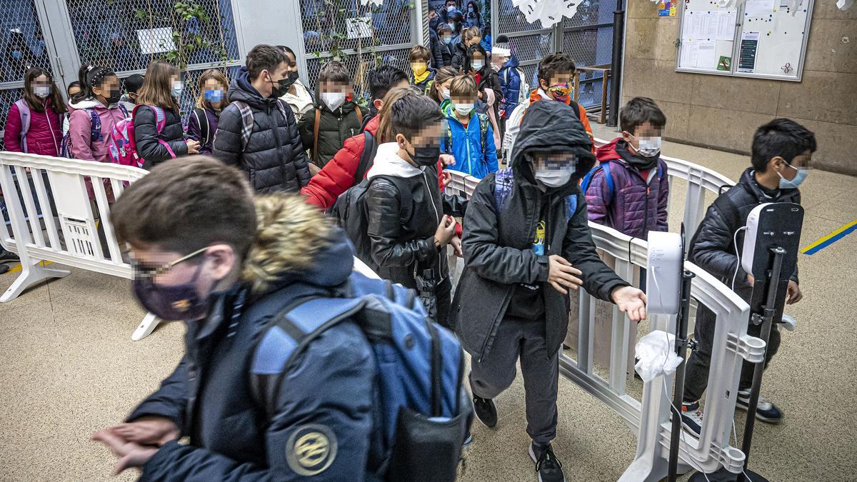 Catalunya eliminarà la quarantena escolar a partir del 23 de febrer