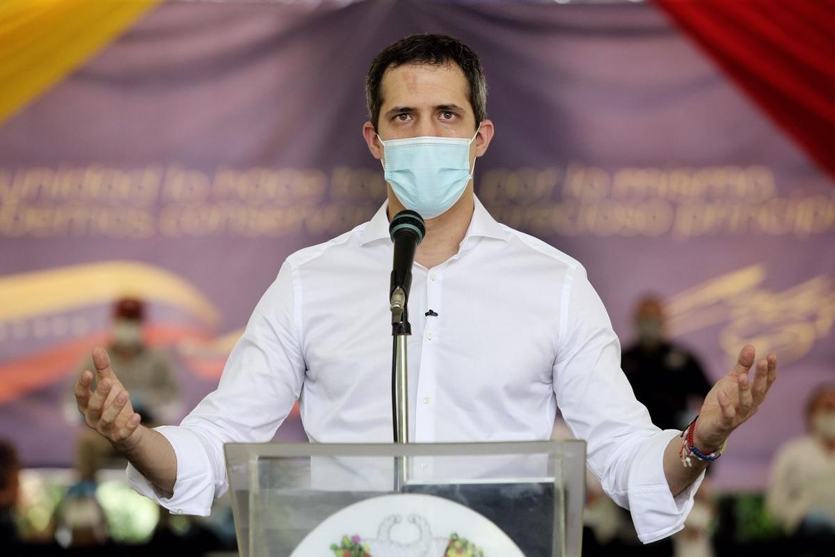 Guaidó invitó a tomar las medidas necesarias para evitar el contagio durante la movilización. Guaidó invitó a tomar las medidas necesarias para evitar el contagio durante la movilización.