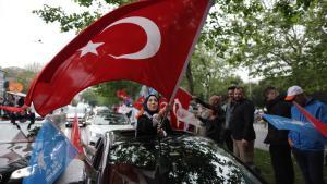 Erdogan celebra su victoria en la segunda vuelta de las elecciones presidenciales en Turquía