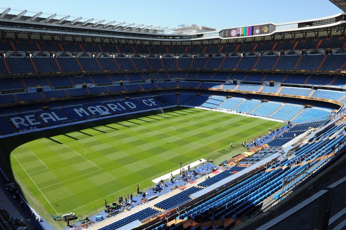 Estadio Santiago Bernabéu. Estadio Santiago Bernabéu.