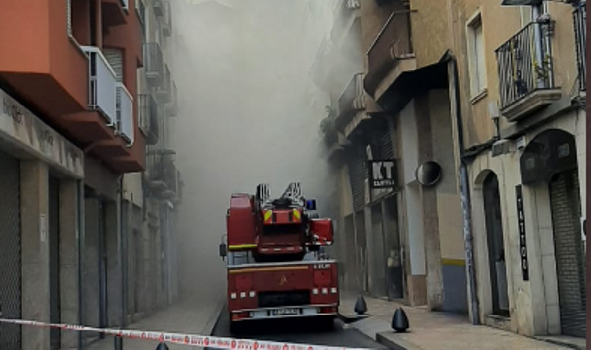 Un incendio en una vivienda en Reus