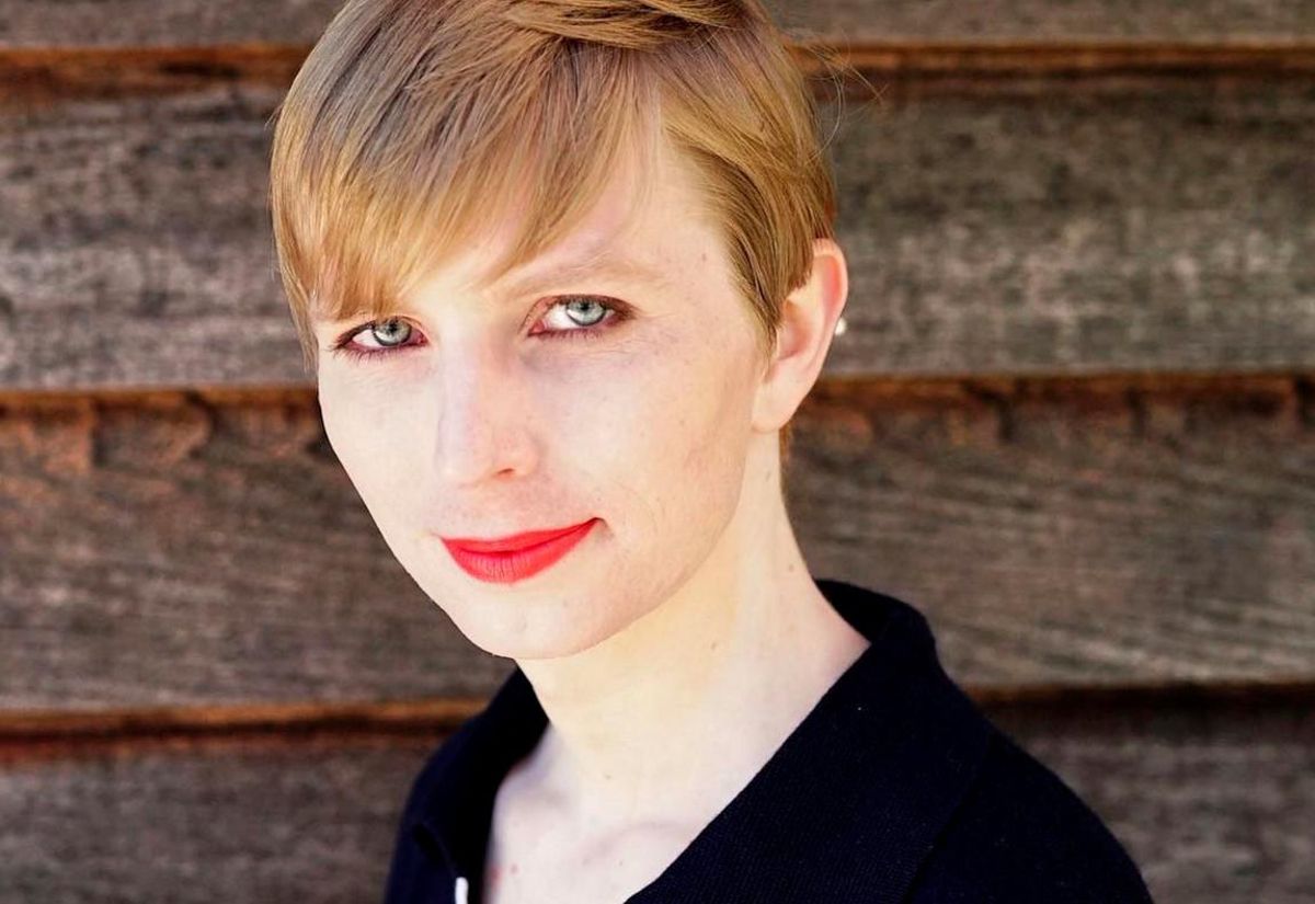 Chelsea Manning, en la foto que ha compartido en las redes sociales tras salir de prisión. Chelsea Manning, en la foto que ha compartido en las redes sociales tras salir de prisión.