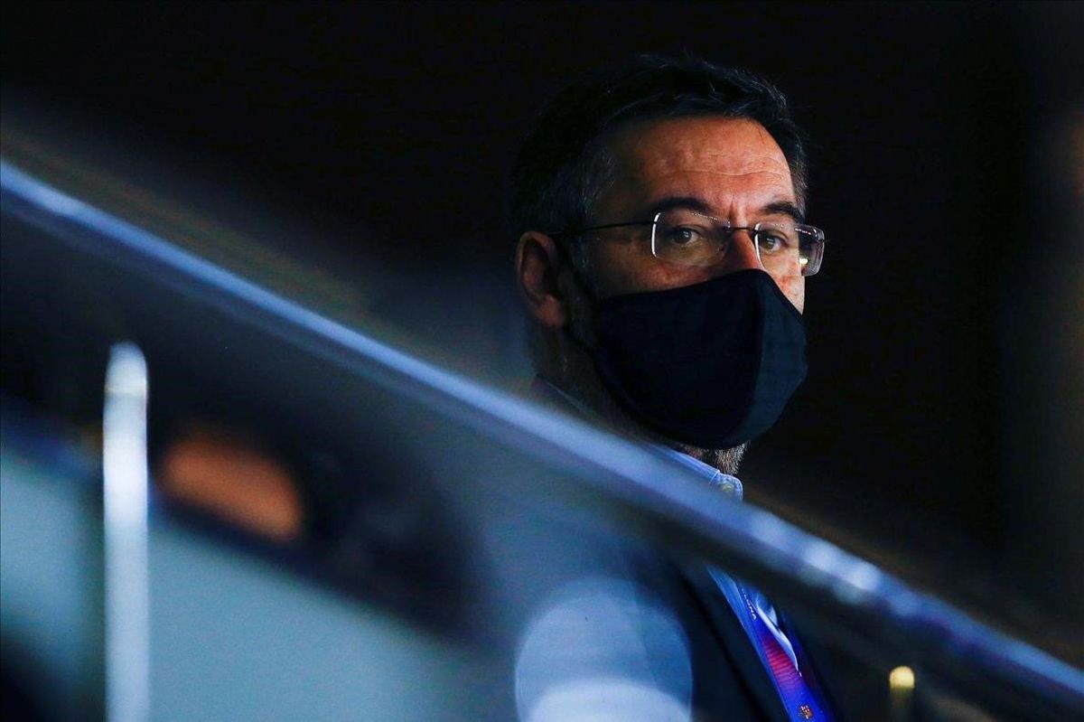 El presidente del Barça Josep María Bartomeu, esta pasada semana en el Palau El presidente del Barça Josep María Bartomeu, esta pasada semana en el Palau