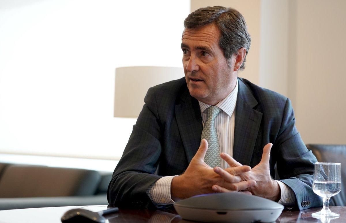 El presidente de la CEOE, Antonio Garamendi. El presidente de la CEOE, Antonio Garamendi.