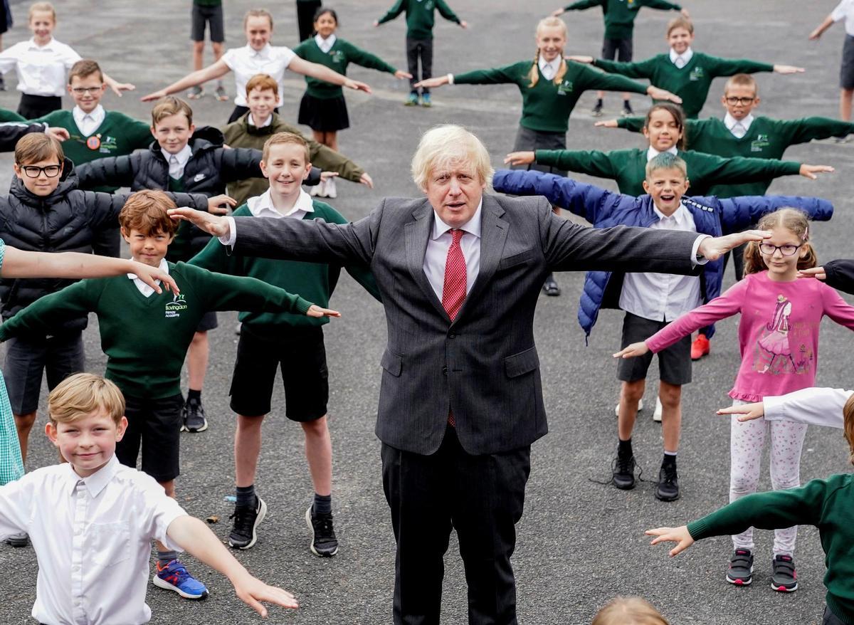 La carrera política de Boris Johnson, en imágenes