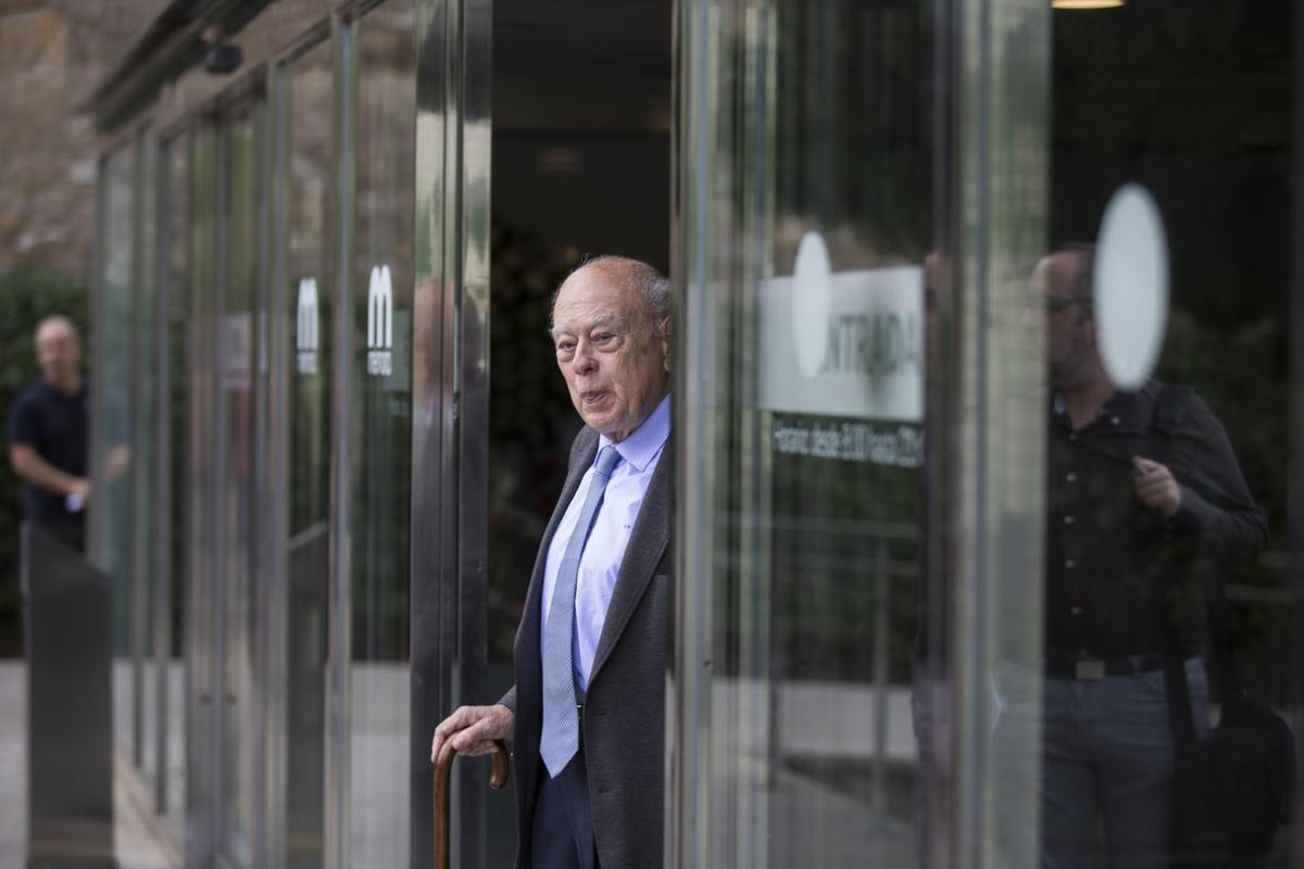 Jordi Pujol, en una imagen de archivo en Barcelona. Jordi Pujol, en una imagen de archivo en Barcelona.