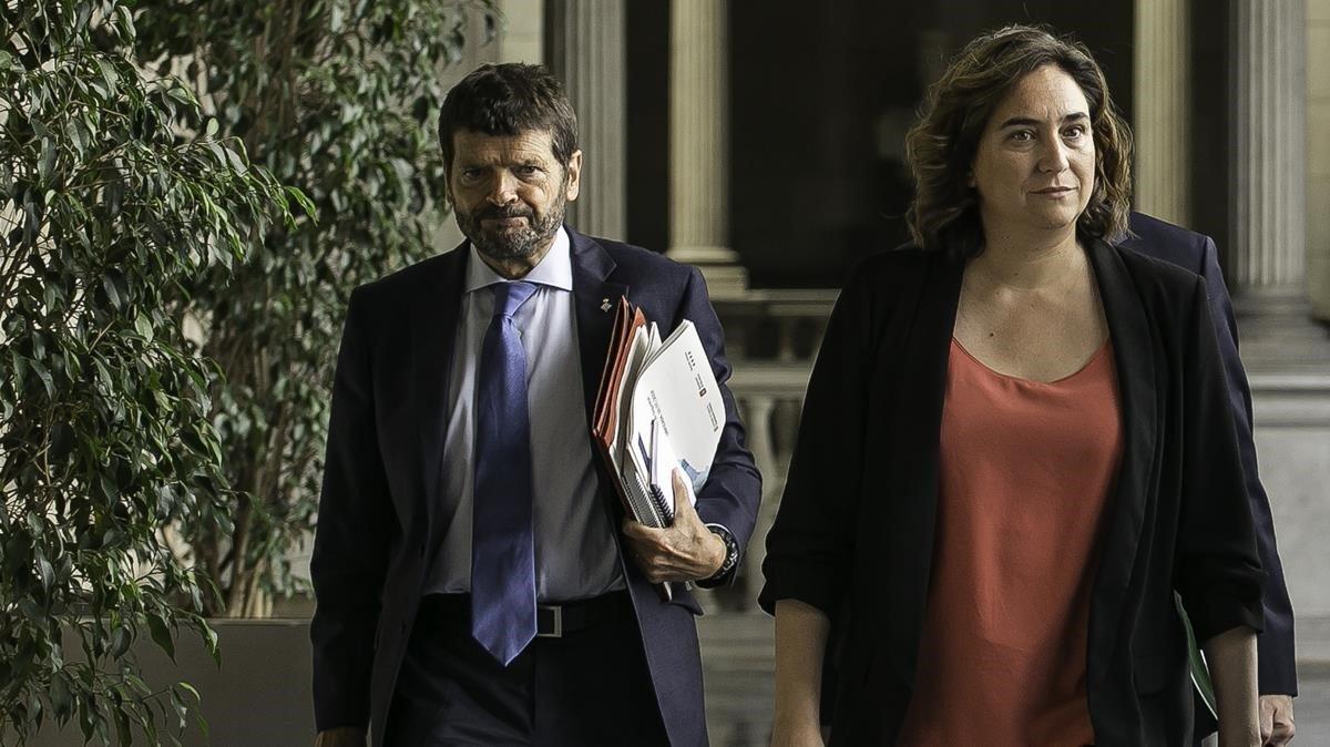 Batlle i el PSC marquen perfil en l'inici de mandat a Barcelona