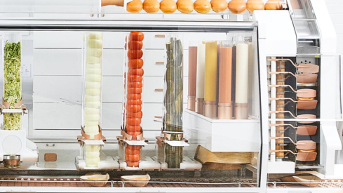 La máquina de Creator, la hamburguesería futurista de San Francisco La máquina de Creator, la hamburguesería futurista de San Francisco
