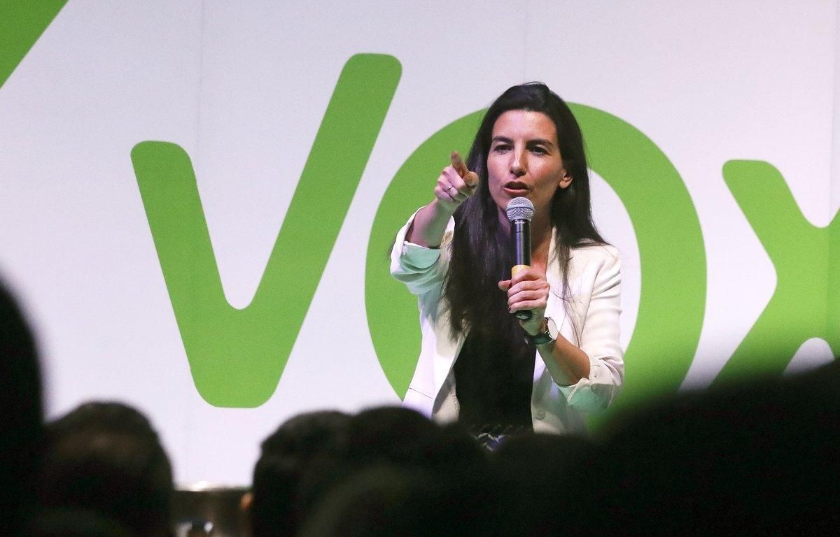 La candidata de Vox a la Comunidad de Madrid, Rocío Monasterio. La candidata de Vox a la Comunidad de Madrid, Rocío Monasterio.