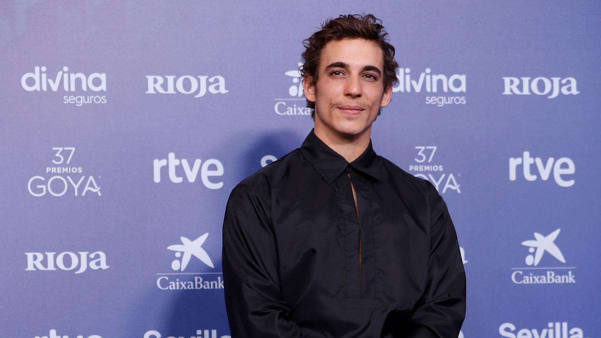 El actor Miguel Herrán en la XXXVII de los premios Goya