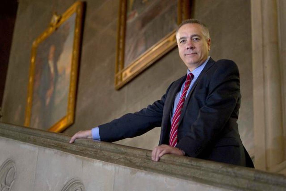 El primer secretario del PSC, Pere Navarro, el domingo en el Parlament. El primer secretario del PSC, Pere Navarro, el domingo en el Parlament.