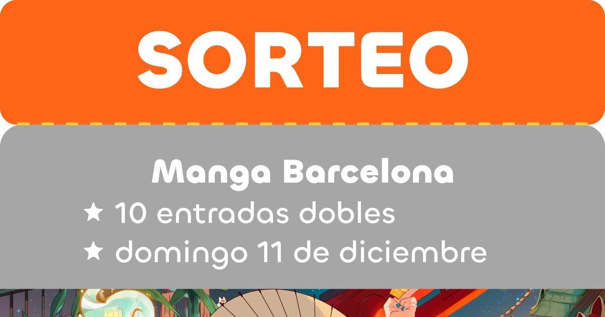 El Periódico sortea en su cuenta de Instagram 10 entradas dobles para Manga Barcelona