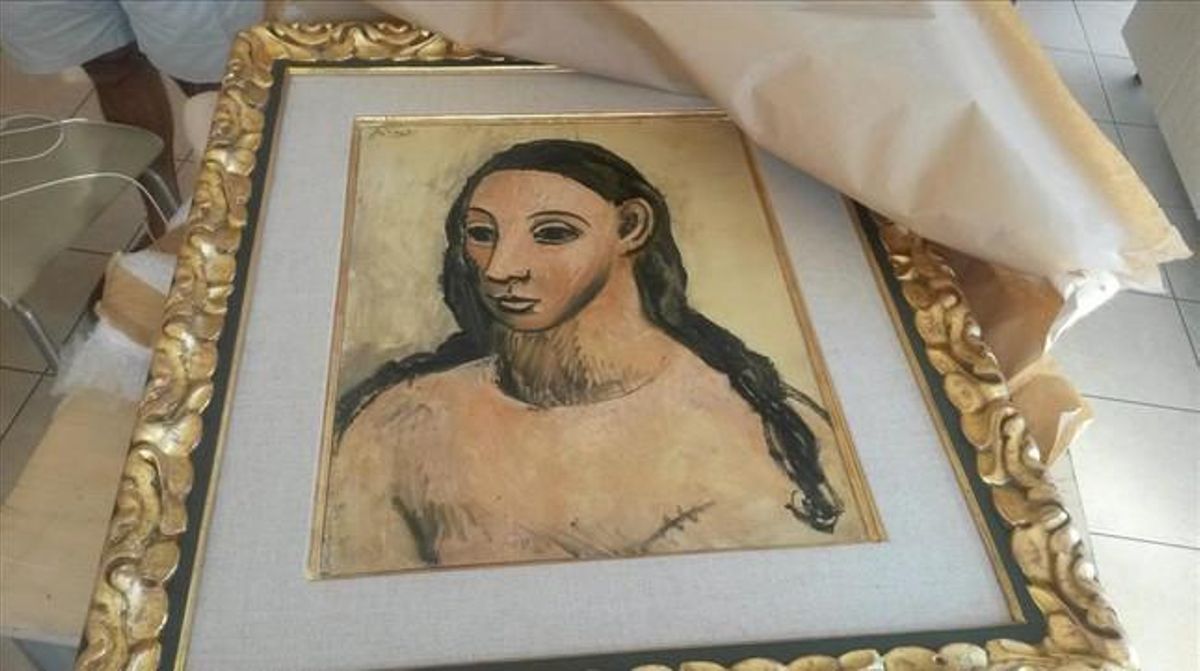 ’Cabeza de mujer joven’, obra de Picasso, propiedad de Jaime Botín. ’Cabeza de mujer joven’, obra de Picasso, propiedad de Jaime Botín.