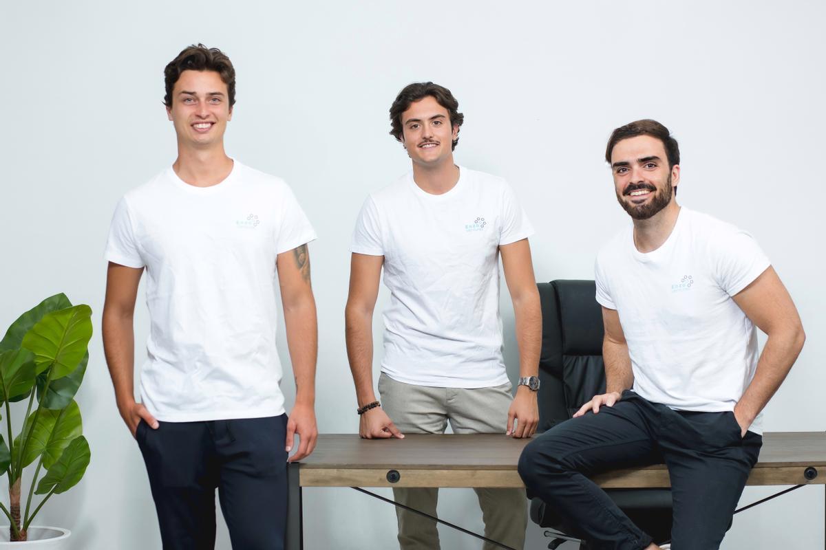 Markus Törstedt, Iván Fernández y Edgar Vicente, socios fundadores de Enzo Ventures