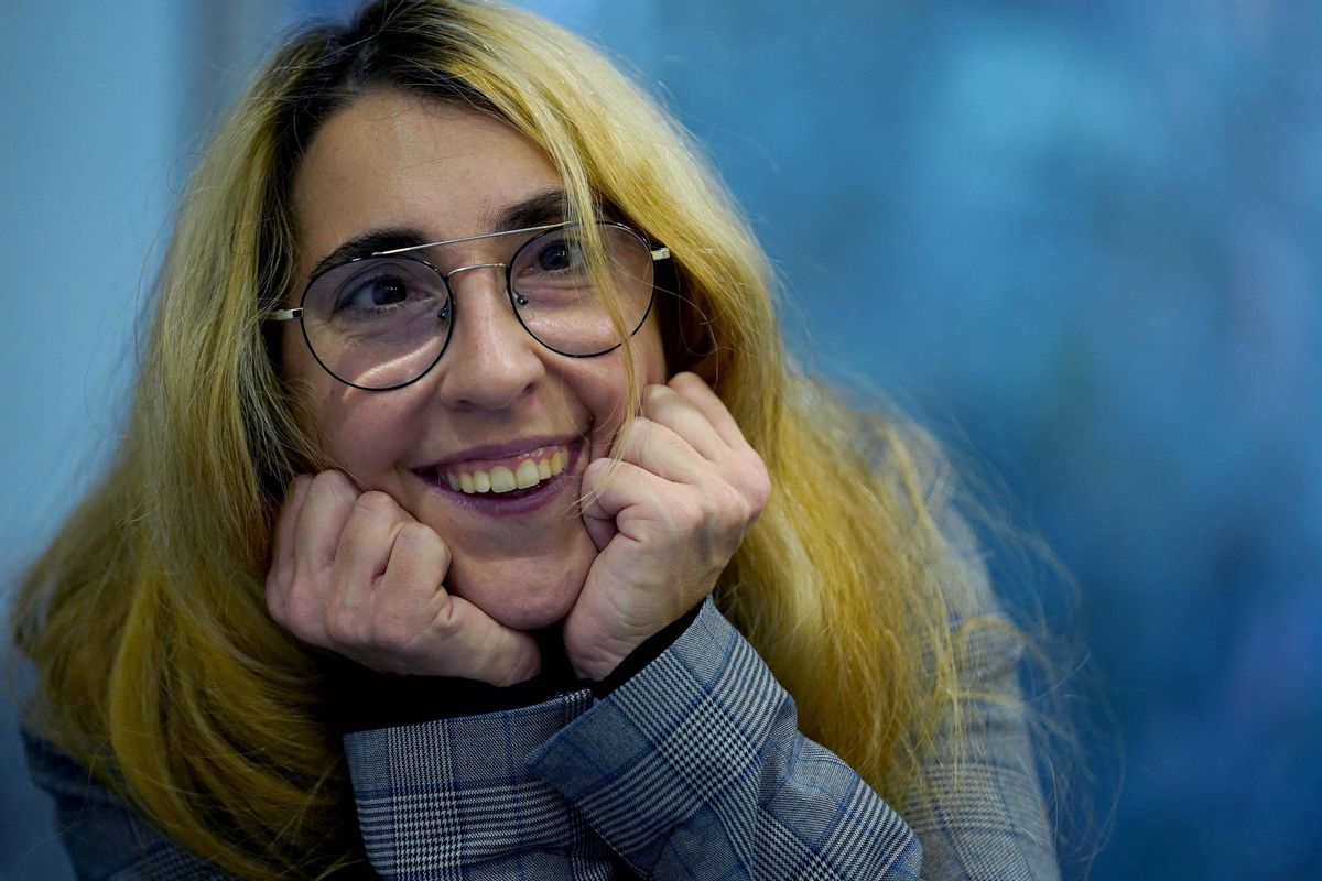 La actriz Anna Marchessi, retratada esta semana en Madrid. La actriz Anna Marchessi, retratada esta semana en Madrid.