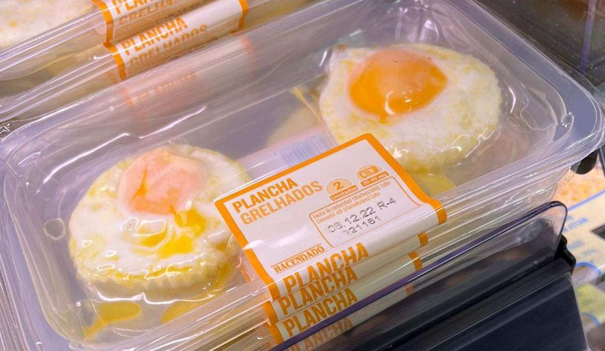Los huevos fritos envasados de Mercadona, por Òscar Broc