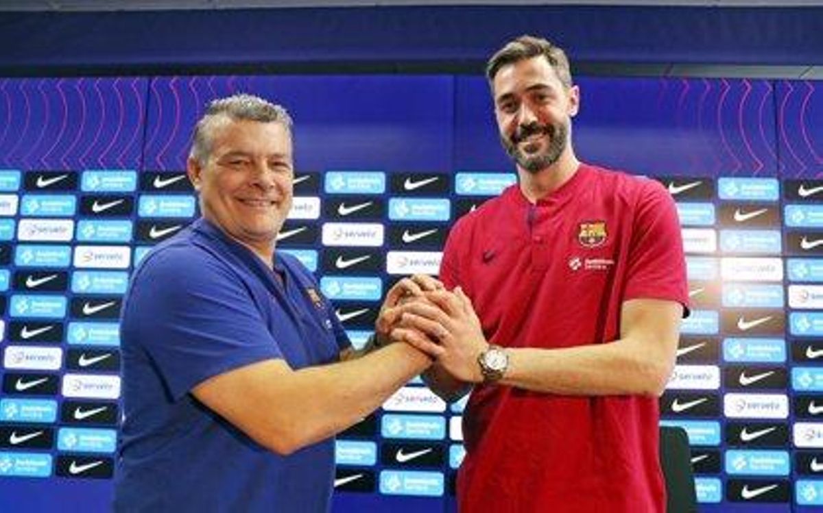 Xavi Pascual y Raúl Entrerríos, unidos por el mismo objetivo. Xavi Pascual y Raúl Entrerríos, unidos por el mismo objetivo.