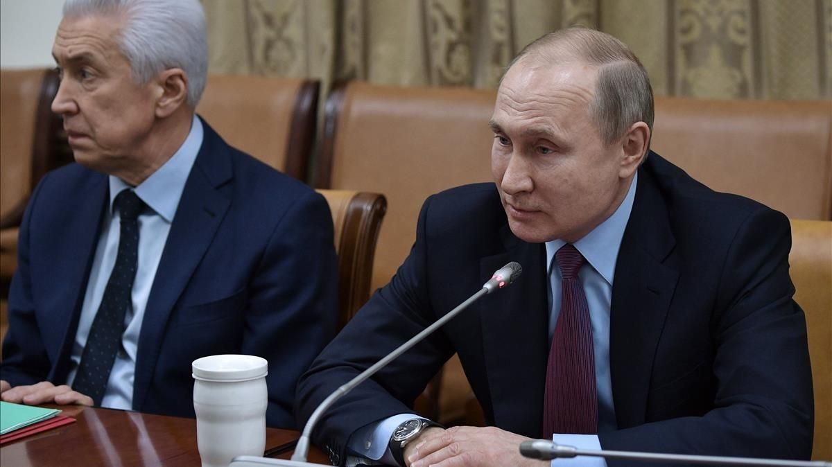 El presidente ruso, Vladimir Putin. El presidente ruso, Vladimir Putin.