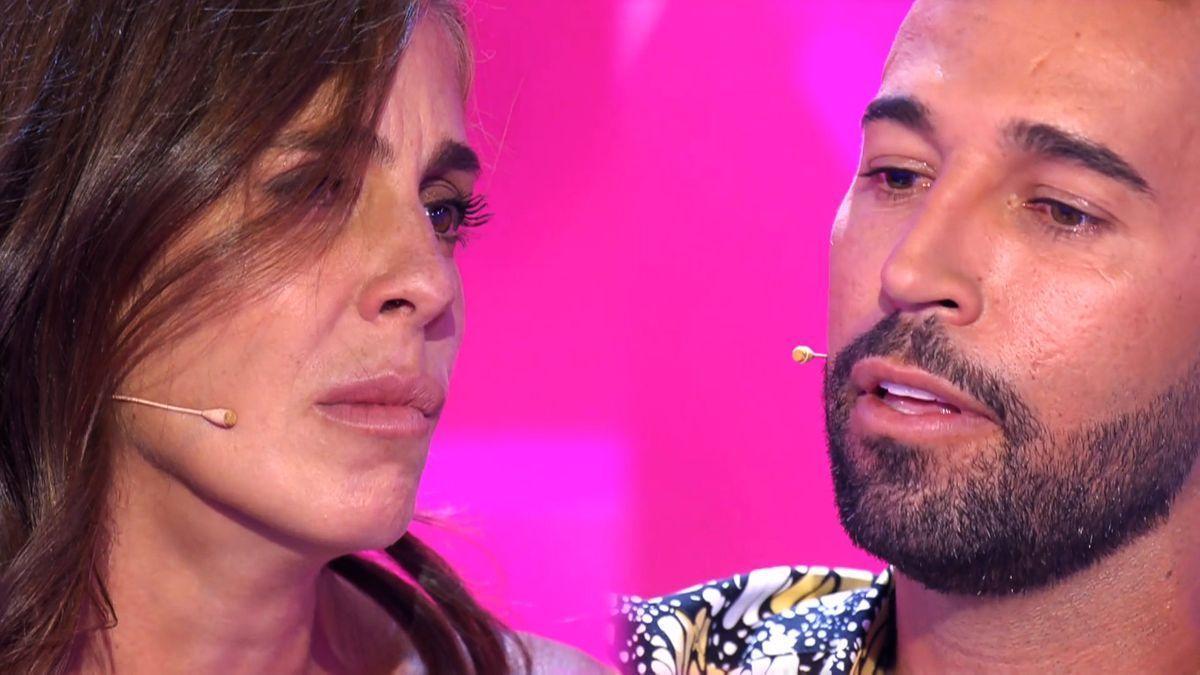 Anabel Pantoja y Omar Sánchez en 'Déjate querer': así fue su reencuentro con abandono incluido