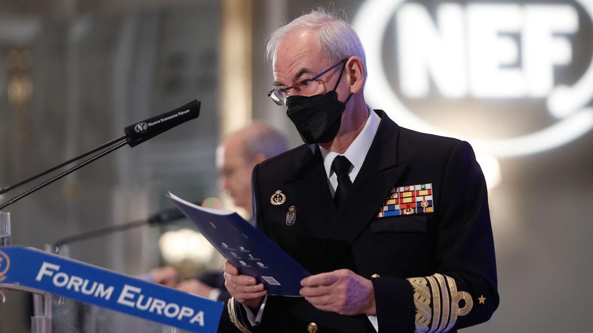 Almirante López Calderón (JEMAD): Rusia ya ha perdido la guerra a nivel político y estratégico. Almirante López Calderón (JEMAD): Rusia ya ha perdido la guerra a nivel político y estratégico.