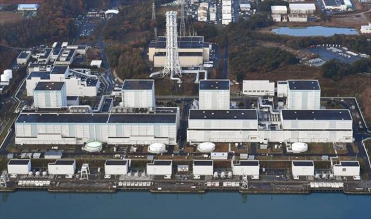 Zona cero. Imagen aérea de la central de Fukushima. Zona cero. Imagen aérea de la central de Fukushima.