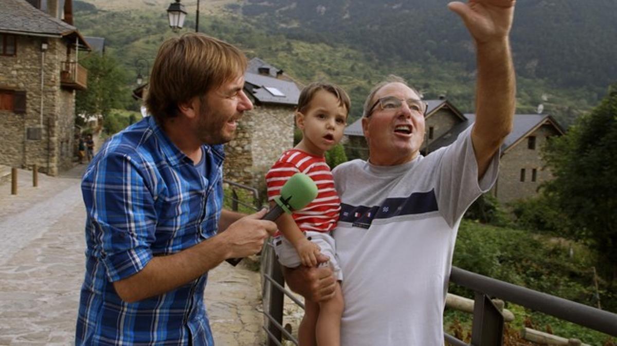 Quim Masferrer, en la Vall de Boí en ’El foraster’. Quim Masferrer, en la Vall de Boí en ’El foraster’.