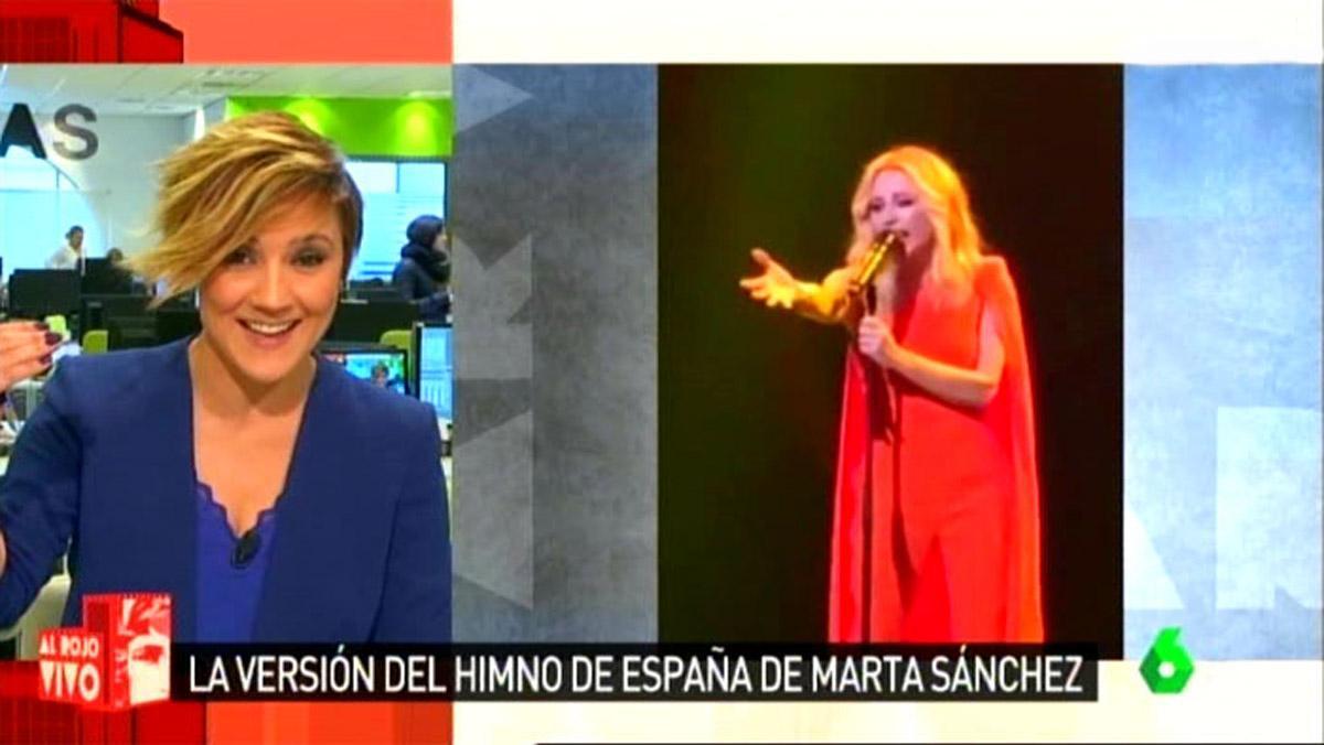 Cristina Pardo y Marta Sánchez (’Al rojo vivo’).