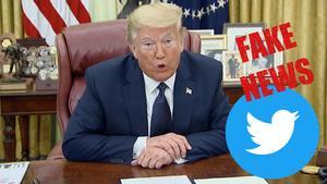 Trump amenaza con cerrar Twitter por fiscalizar la veracidad de sus afirmaciones