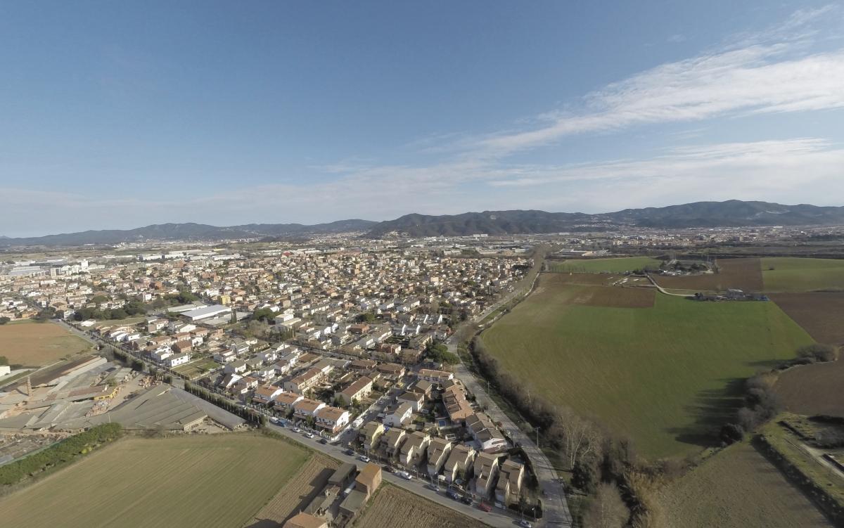 Vista aérea de Parets del Vallès