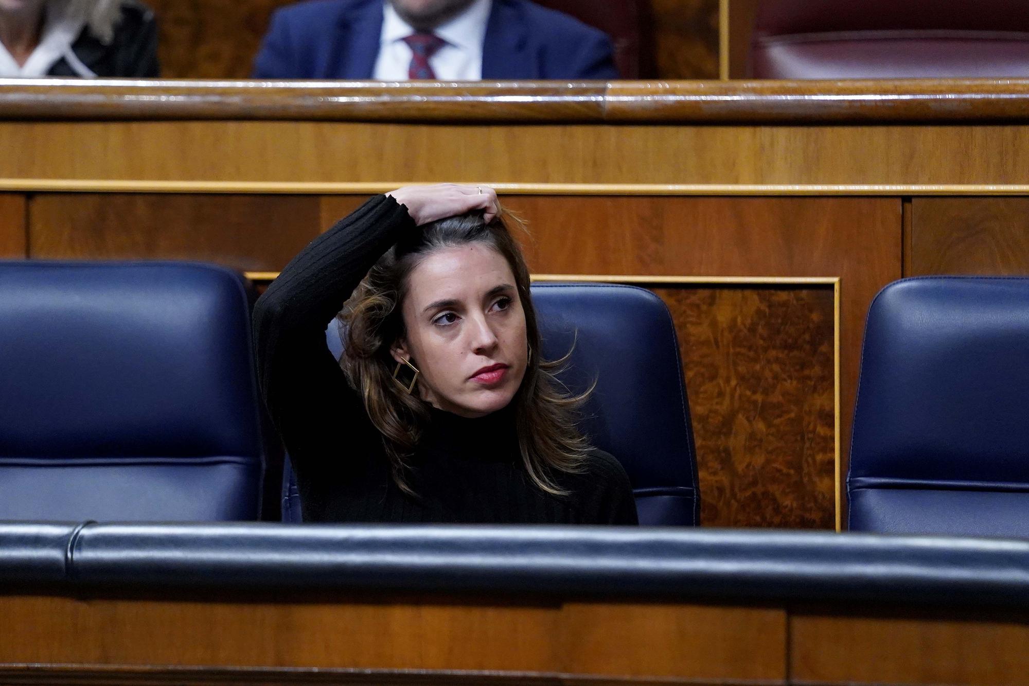 Podemos blindar las leyes de Irene Montero dentro del Gobierno para impulsarlas como reclamo electoral Podemos blindar las leyes de Irene Montero dentro del Gobierno para impulsarlas como reclamo electoral