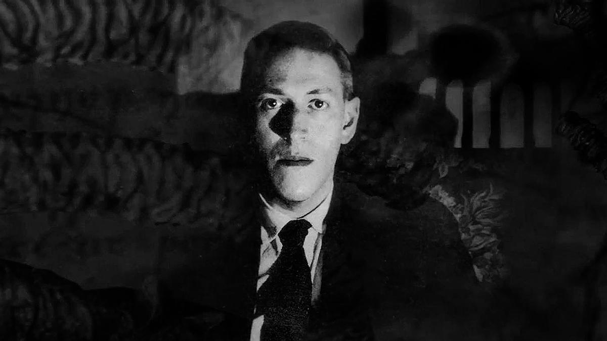 El escritor norteamericano H. P. Lovecraft. 