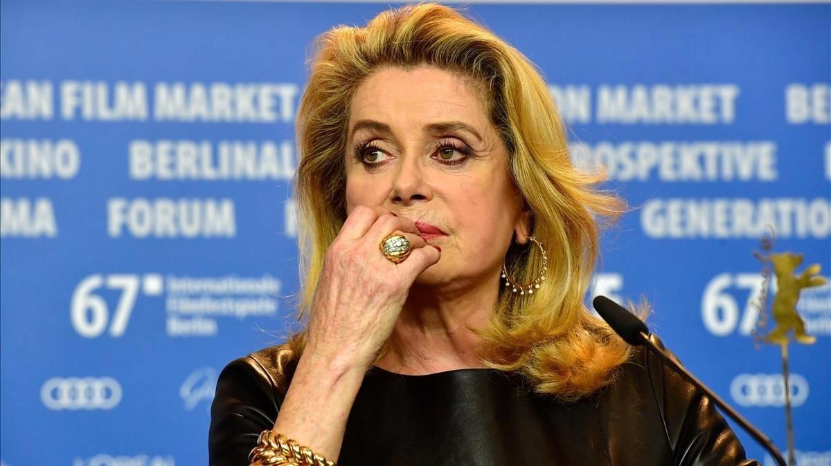 Catherine Deneuve en una imagen de febrero del 2017. Catherine Deneuve en una imagen de febrero del 2017.