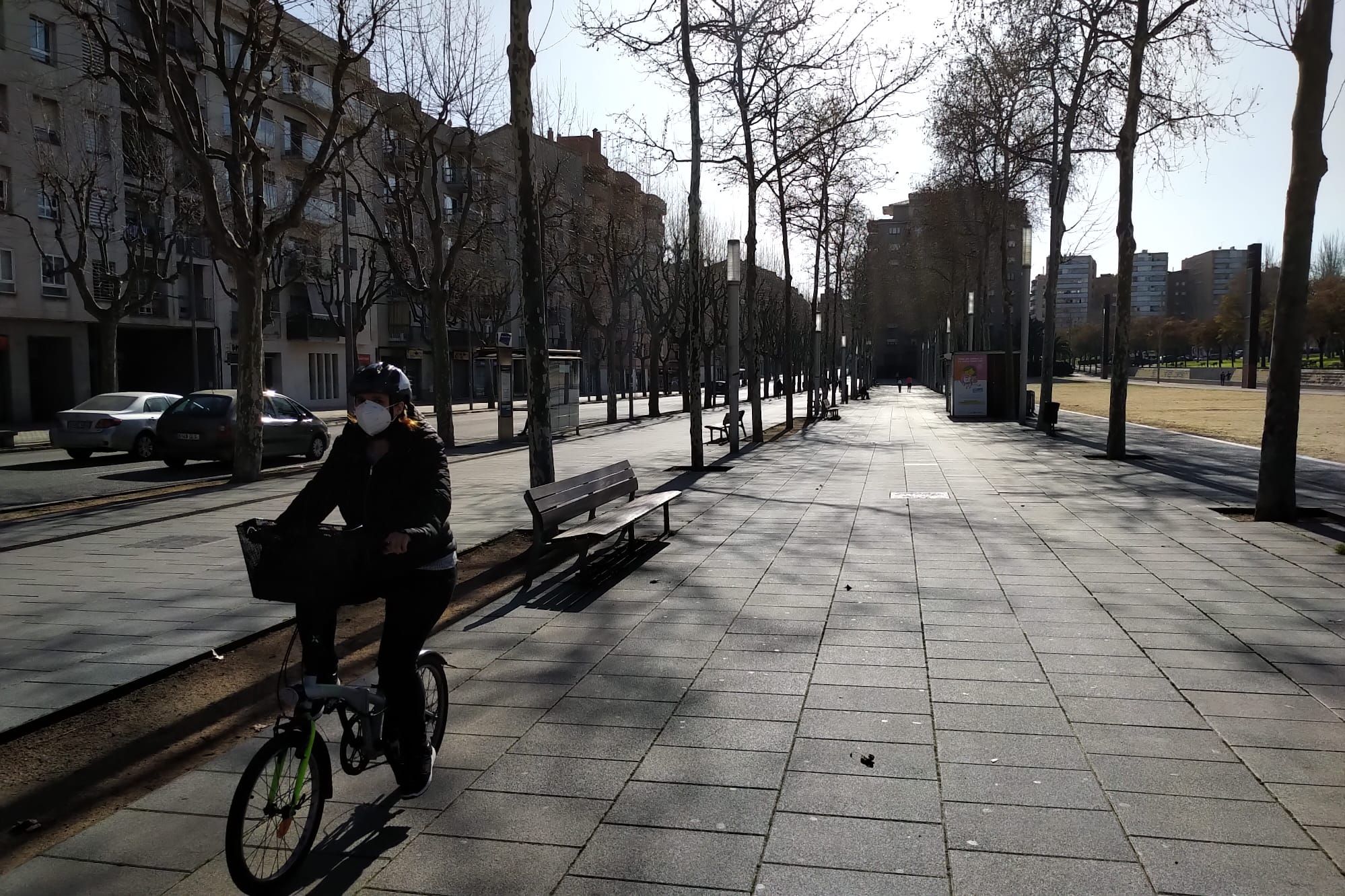 Tercero Lima Barón Mataró prohibirá la circulación de bicis por cualquier acera