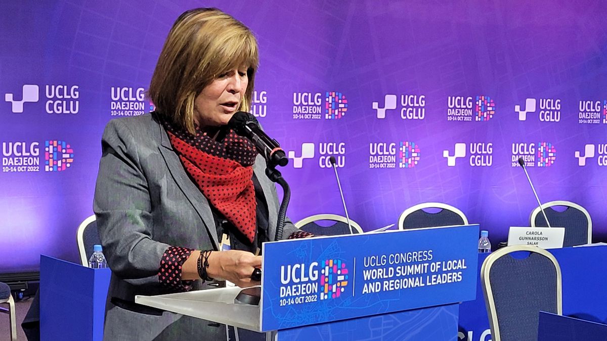 Marín reivindica la cooperació intermunicipal en la cimera mundial de ciutats a Corea Marín reivindica la cooperació intermunicipal en la cimera mundial de ciutats a Corea
