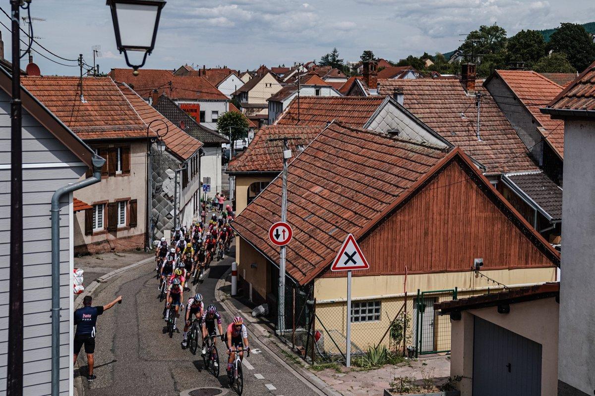 Las ciclistas del Tour entraron este viernes en la zona de los Vosgos.