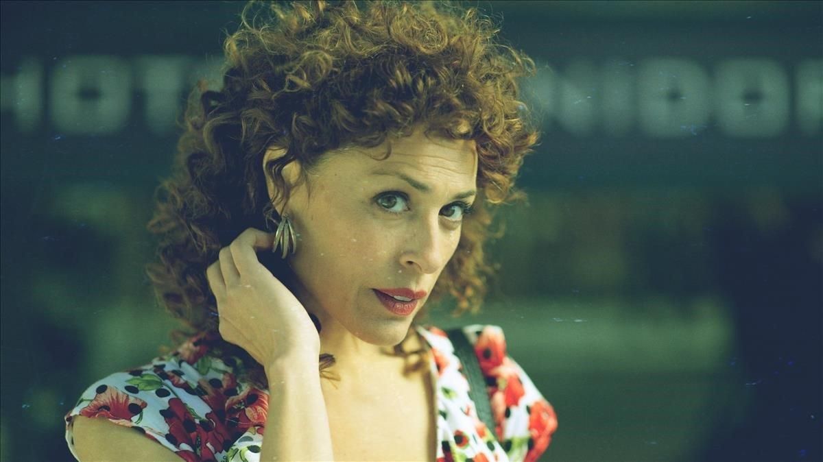 María Almudéver, en ’Benidorm’. María Almudéver, en ’Benidorm’.