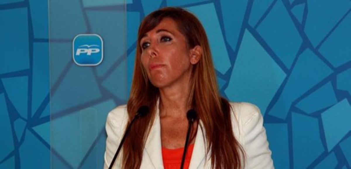 La presidenta del PP catalán, Alicia Sánchez-Camacho.