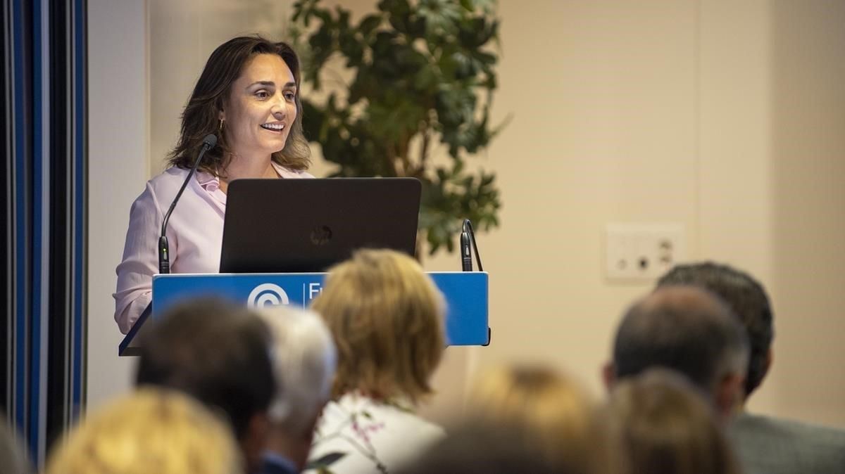 Arantxa Moll, patrona de la Fundación Corachán. Arantxa Moll, patrona de la Fundación Corachán.