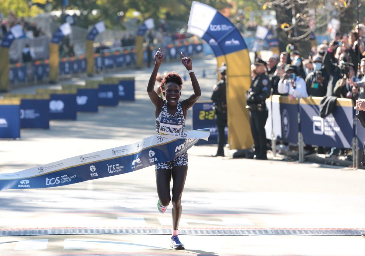 Kenny Exhibit at the New York City Marathon