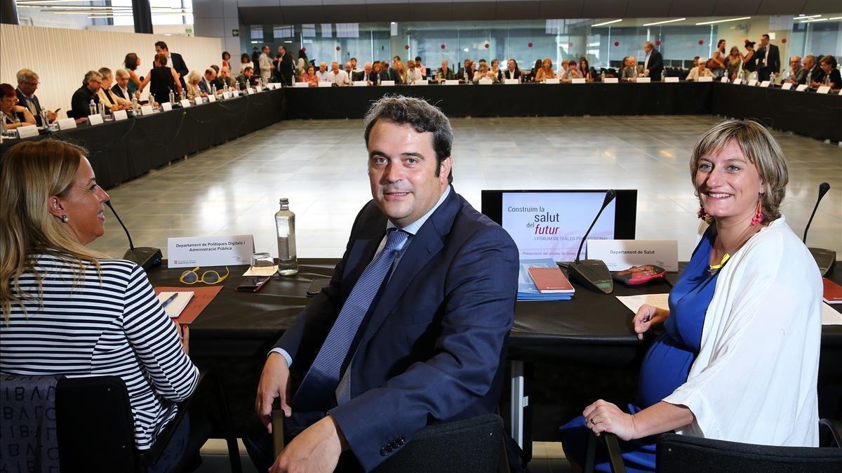 La ’consellera’ de Salut Alba Vergés preside el I Fòrum de Diàleg Professional, este miércoles. La ’consellera’ de Salut Alba Vergés preside el I Fòrum de Diàleg Professional, este miércoles.