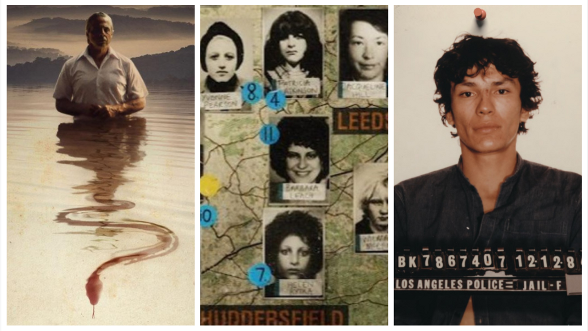 Imágenes de ’Alabama snake’, ’El destripador de Yorkshire’ y ’Acosador nocturno’. Imágenes de ’Alabama snake’, ’El destripador de Yorkshire’ y ’Acosador nocturno’.