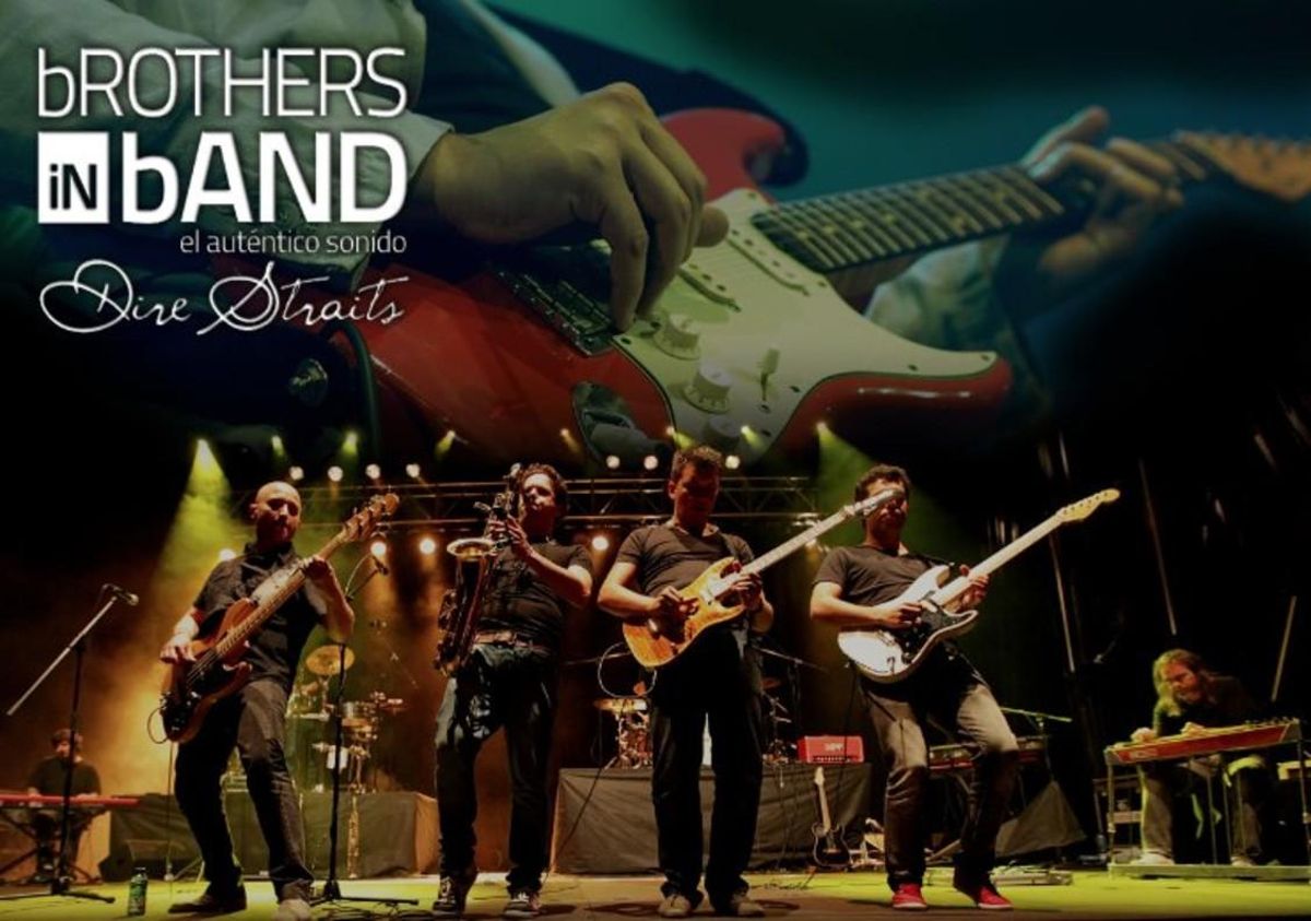 Brothers in Band repasará la discografía de Dire Straits este sábado en el Atrium Viladecans. Brothers in Band repasará la discografía de Dire Straits este sábado en el Atrium Viladecans.