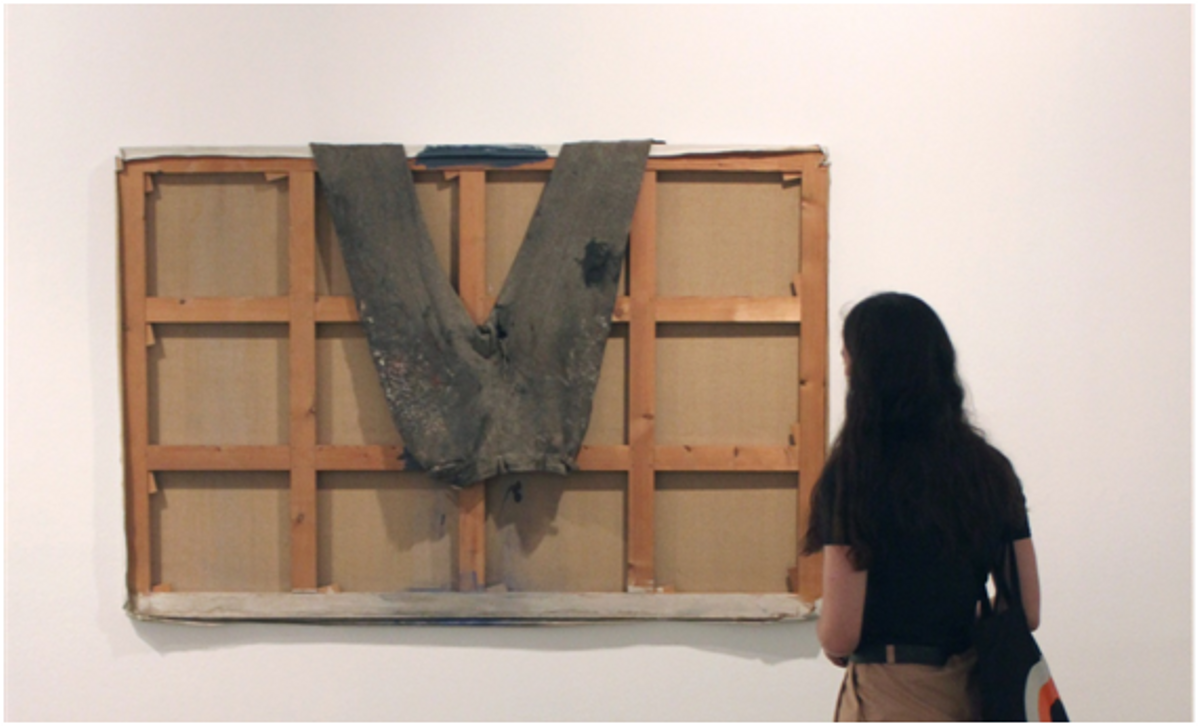 Sala de la exposición ‘Tàpies. La realitat en primer pla’. Sala de la exposición ‘Tàpies. La realitat en primer pla’.