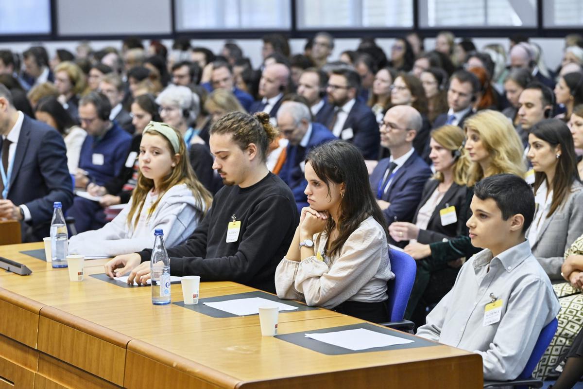 Sesión en el tribunal europeo por el caso planteado por seis jóvenes portugueses
